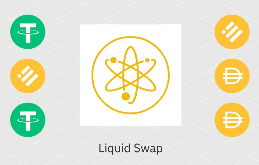 Binance liquid swap logo
