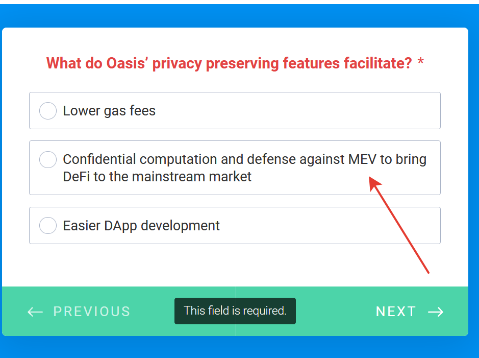 What do Oasis' privacy preserving features facilitate?